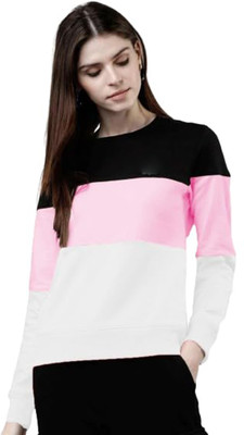 Adorbs Solid Women Round Neck Multicolor T-Shirt