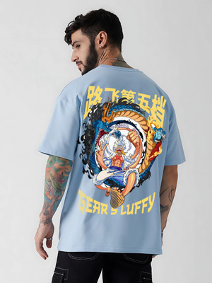 MEGAKART Graphic Print Men Round Neck Black T-Shirt