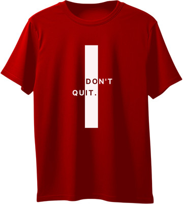 VIRAJ VINTAGE Graphic Print Men Round Neck Red T-Shirt