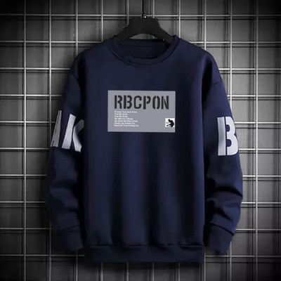 KASPY Printed Men Blue T-Shirt