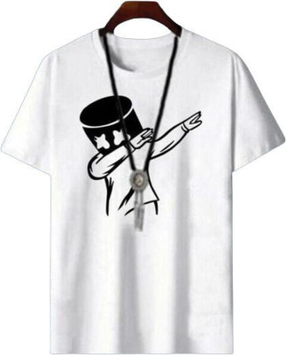stylesmyth Printed Men Round Neck Multicolor T-Shirt