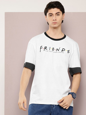 Kook N Keech Printed Men Round Neck Brown T-Shirt