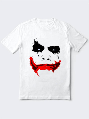 HamsaMART.com Printed Men Round Neck White T-Shirt