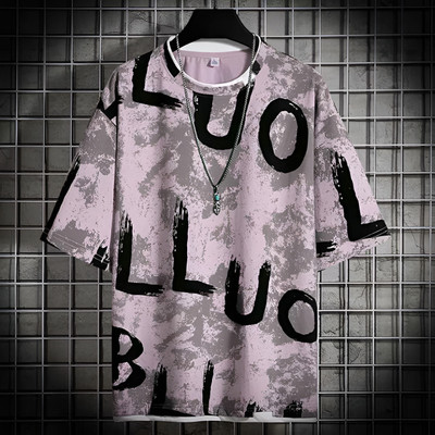 bluecut Printed Men Round Neck Multicolor T-Shirt