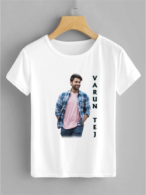 hamsa print world Graphic Print Men Round Neck White T-Shirt