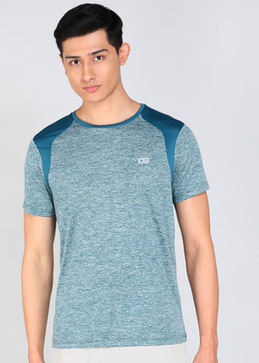 PETER ENGLAND Printed Men Round Neck Red T-Shirt