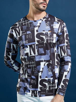 Smartees Printed Men Round Neck Multicolor T-Shirt