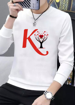 FASHNET Graphic Print Men Round Neck White T-Shirt