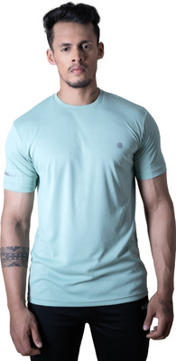 MANBOW Solid Men Round Neck Multicolor T-Shirt