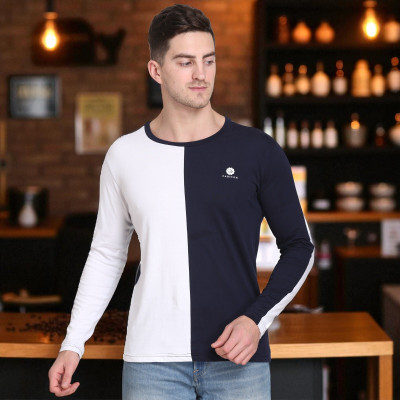FARICON Solid Men Round Neck Multicolor T-Shirt