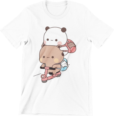 inkwale Graphic Print Men Round Neck White T-Shirt