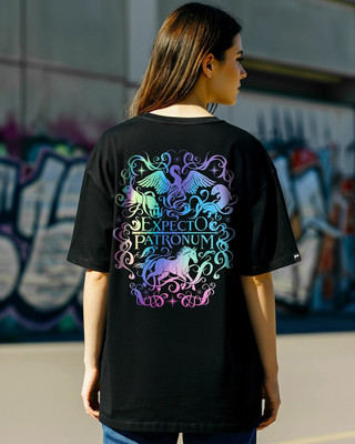 BEWAKOOF Graphic Print Women Round Neck Black T-Shirt