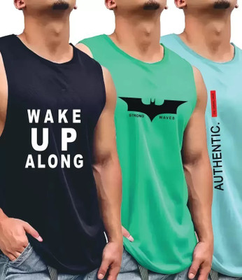 SM SHAYAM CREATION Printed Men Round Neck Multicolor T-Shirt