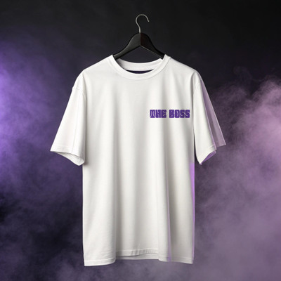 Inkstyles Graphic Print Men Round Neck White T-Shirt