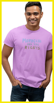 Streetfluencer Printed Men Round Neck Purple T-Shirt