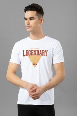 Berlin Printed Men Round Neck White T-Shirt
