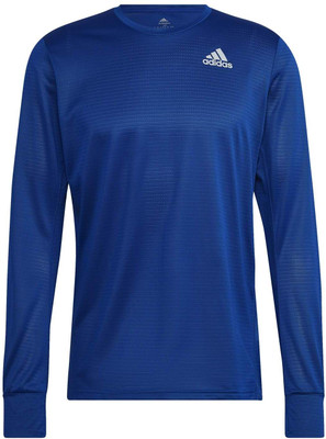 ADIDAS Printed Women Round Neck Purple T-Shirt