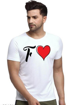 GPGARMENTS FAB Printed Men Round Neck White T-Shirt