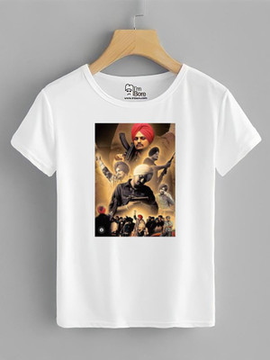MR TRADER Graphic Print Men Round Neck White T-Shirt