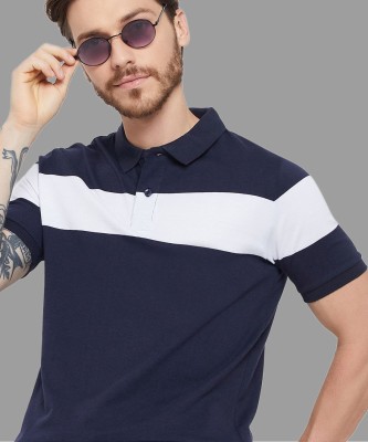 Austin Wood Striped Men Polo Neck Reversible Multicolor T-Shirt