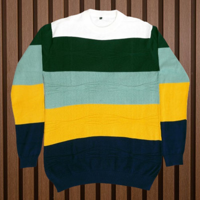 zanskarman Solid Men Polo Neck Multicolor T-Shirt