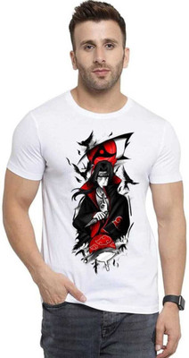 JBCOLLECTION Printed Men Round Neck White T-Shirt