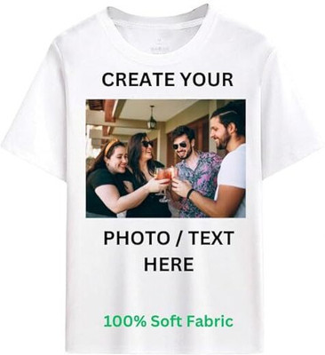 ABHISHEK PRINTMART Printed Couple Round Neck White T-Shirt