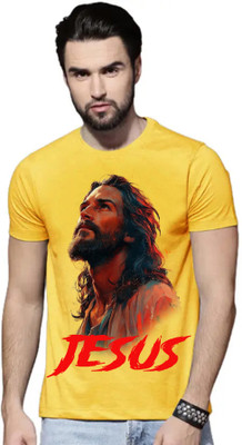 Tee Gallery Printed Men Round Neck White T-Shirt