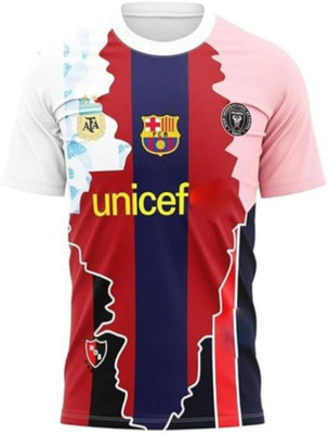 BUGOAT Printed Men Round Neck Multicolor T-Shirt