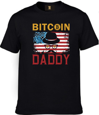 Trendifyteez Printed Couple Round Neck Black T-Shirt