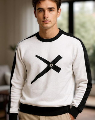Autna Printed Men Round Neck White T-Shirt