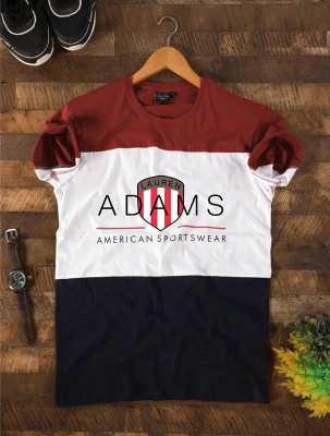 Lauren Adams Typography Men Round Neck Multicolor T-Shirt