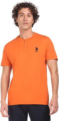 Us polo t shirts store orange