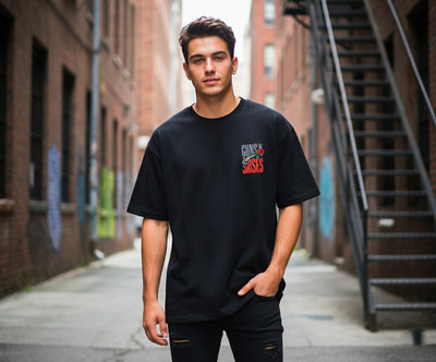LIME Solid Men Round Neck Black T-Shirt