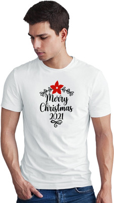 Seek Buy Love Printed Men Round Neck White T-Shirt