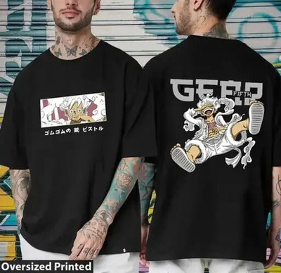 Wrodss Graphic Print Men Round Neck Black T-Shirt