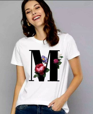 INDIAN EAGLE Graphic Print Women Round Neck White T-Shirt