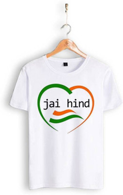 GPGARMENTSS Printed Men Round Neck Blue T-Shirt