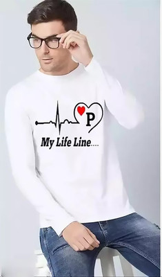 Topster Printed Men Round Neck White T-Shirt