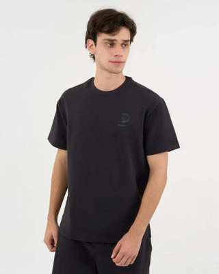 DCYPHR Graphic Print Men Round Neck Black T-Shirt