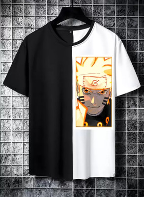 clickwell Printed Men Round Neck Multicolor T-Shirt