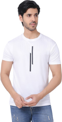Newsingh Solid Men Round Neck Multicolor T-Shirt