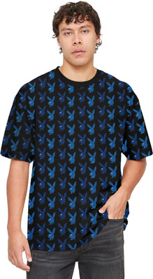SONI BROS Printed Men Round Neck Multicolor T-Shirt
