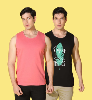 WOOSTRO Graphic Print Men Round Neck Multicolor T-Shirt