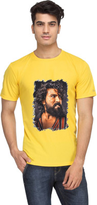 Tee Gallery Printed Men Round Neck White T-Shirt