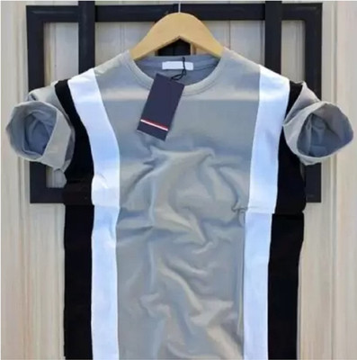 Color Block Men Multicolor T-Shirt