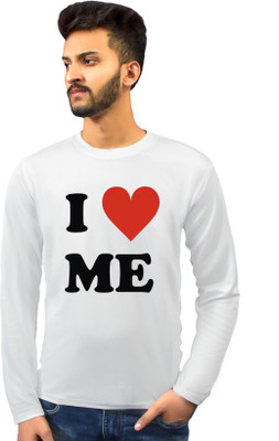 MITHUN Typography, Graphic Print Men Round Neck White T-Shirt