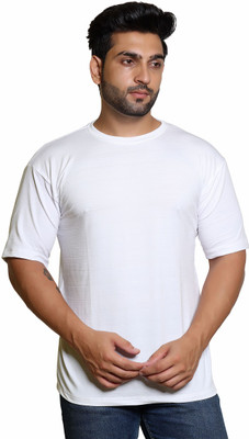 Greeks and turks Solid Men Round Neck White T-Shirt