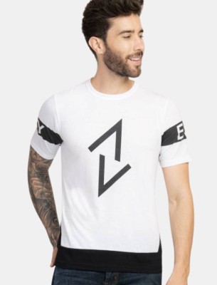 Pyro Spirit Printed Men Round Neck White T-Shirt