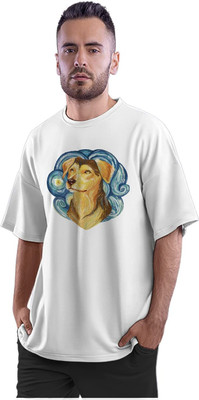 KRYONIX Solid Men Round Neck White T-Shirt